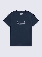 Animal Blue Marina Logo T-Shirt - Image 1 of 5