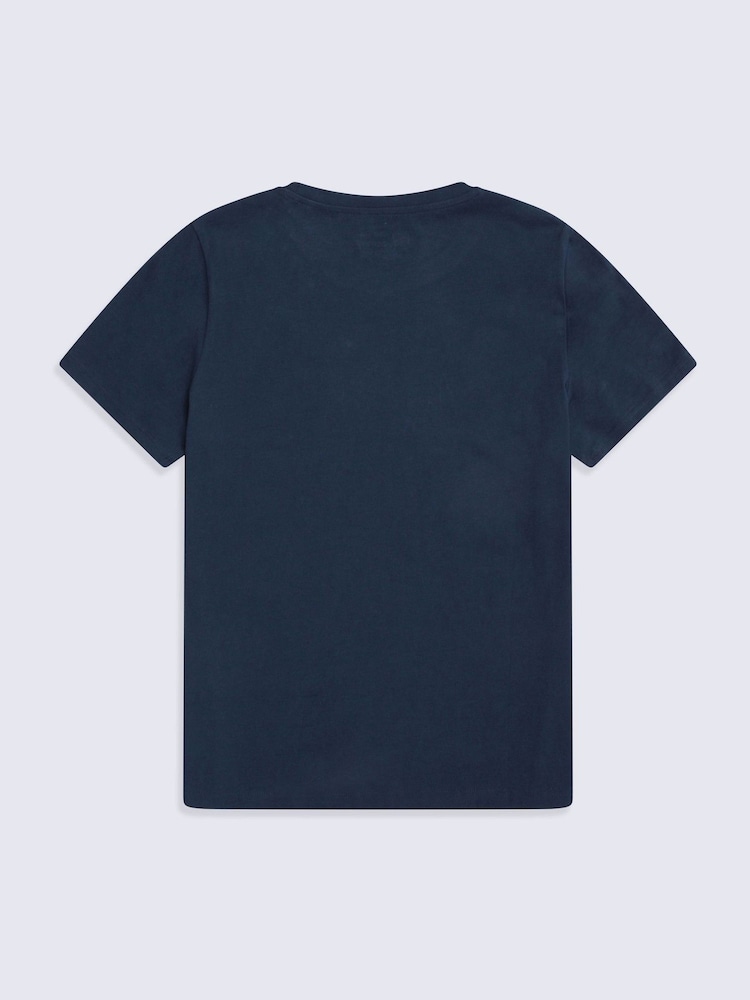 Animal Blue Marina Logo T-Shirt - Image 2 of 5 Animal Blue Marina Logo T-Shirt - Image 2 of 5