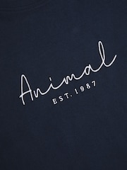 Animal Blue Marina Logo T-Shirt - Image 4 of 5