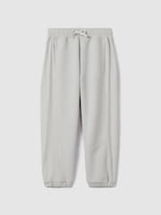 Reiss Grey Maja 4-9 yrs Hybrid Jersey Jogging Bottoms - Image 2 of 4