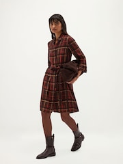 Hobbs Brown Maja Dress - Image 4 of 5