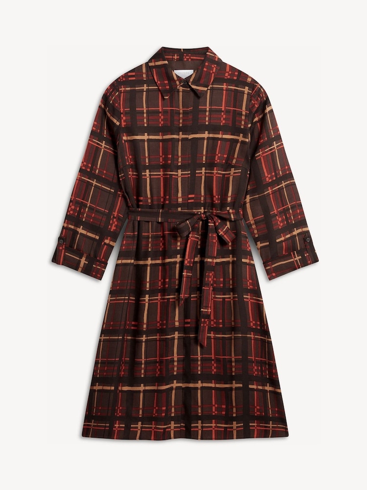 Hobbs Brown Maja Dress - Image 5 of 5