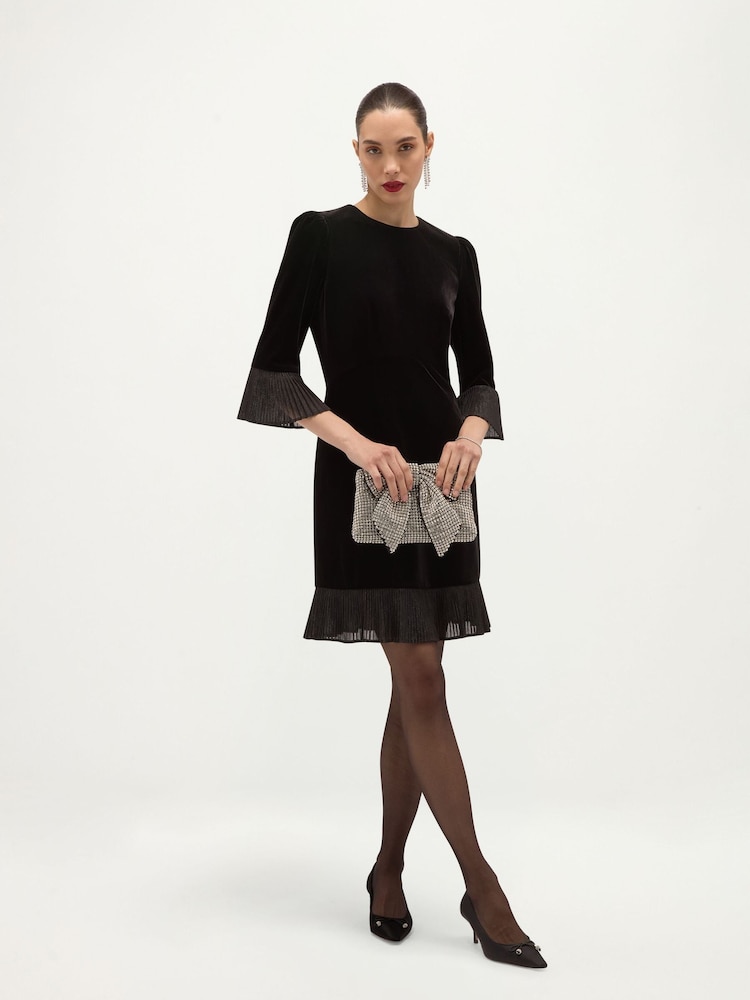 Hobbs Ashley Velvet Mini Dress - Bild 2 von 6 Hobbs Ashley Velvet Mini Dress - Bild 2 von 6
