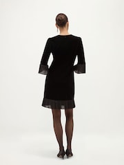 Hobbs Ashley Velvet Mini Dress - Bild 3 von 6