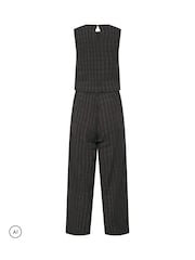 PixieGirl Petite Black Top & Wide Leg Trousers Set - Image 6 of 6