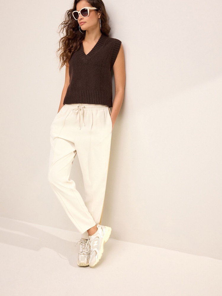 Chocolate Brown V-Neck Tank - Image 2 of 6