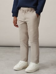 Песочный - Reiss Eastbury Slim Fit Tapered Chinos - Image 2 of 3
