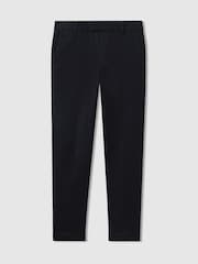 Reiss Navy Eastbury 9-13 yrs Slim Fit Tapered Chinos - Image 2 of 4