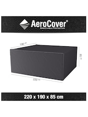 Pacific Black Garden Set Aerocover Oblong 220x190x85cm high - Image 2 of 2