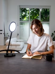 Daylight Company Black TriSun 2in1 SAD Therapy & Desk Lamp - Image 1 of 5