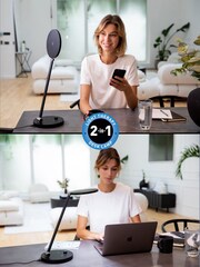 Daylight Company Black TriSun 2in1 SAD Therapy & Desk Lamp - Image 3 of 5