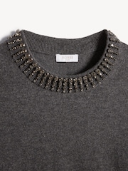 Hobbs Lindie Embellished Jumper With Wool - Bild 6 von 6