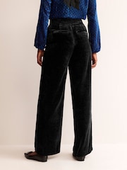Boden Black Westbourne Velvet Trousers - Image 2 of 5