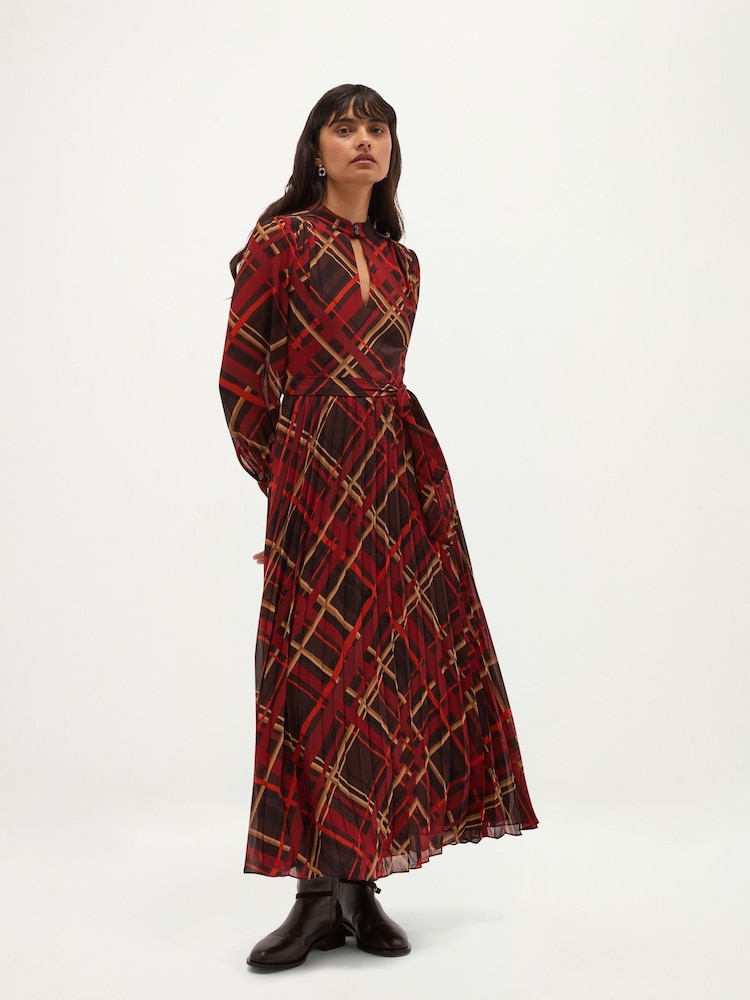 Hobbs Ophelia Check Dress - صورة 1 من 6 Hobbs Ophelia Check Dress - صورة 1 من 6