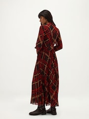 Hobbs Ophelia Check Dress - صورة 2 من 6