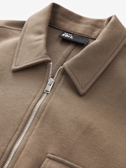 Taupe rjava - EDIT Jersey Debelejša srajca - Slika 7 iz 10