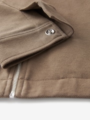 Taupe rjava - EDIT Jersey Debelejša srajca - Slika 9 iz 10
