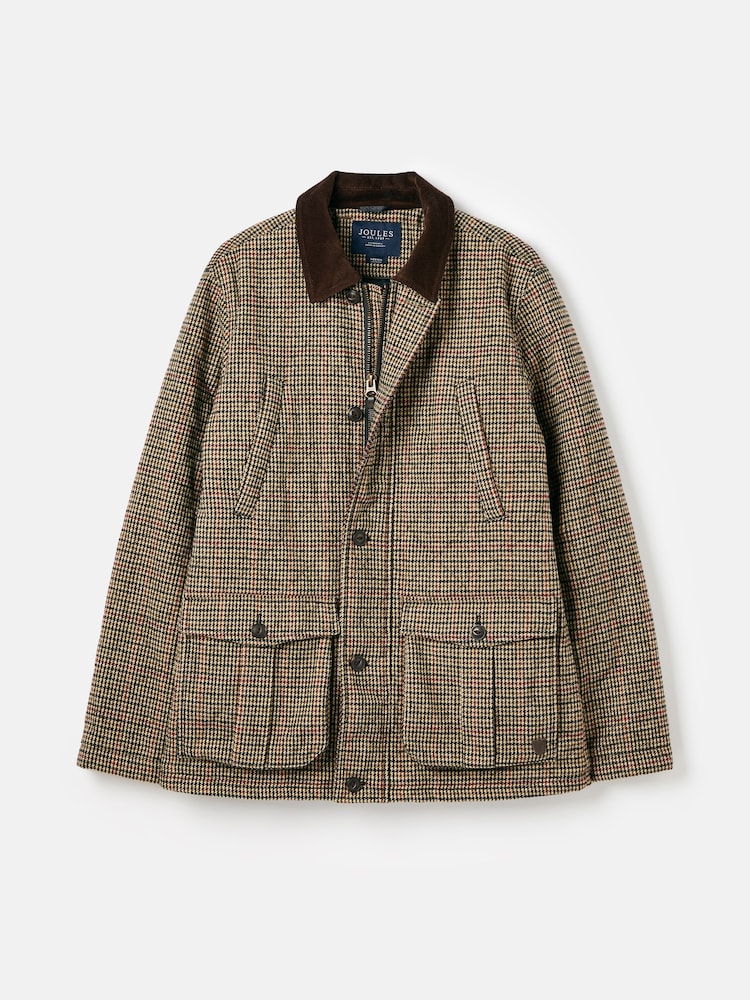 Joules Marriott Brown Tweed Jacket - Image 8 of 8