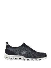 Skechers Black Womens Glide Step Head Start Shoes - Image 2 of 3