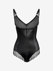 Black Firm Tummy Control Wear Your Own Bra Shaping Body - Image 2 of 2