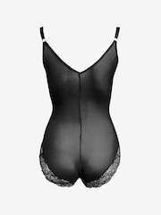 Black Firm Tummy Control Wear Your Own Bra Shaping Body - Image 8 of 8