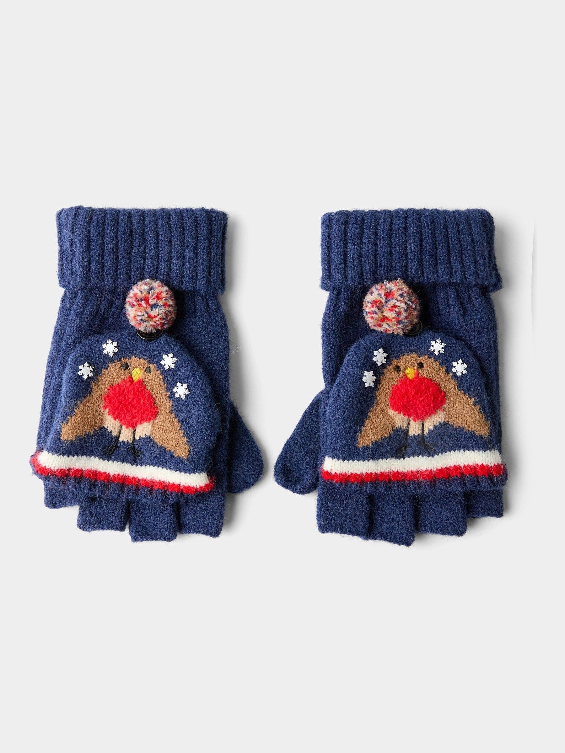 Joe Browns Women's Winter Nights Robin Glove in Navy - Image 2