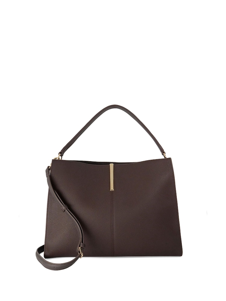Dune London Brown Destined L Grab Bag - Image 1 of 4