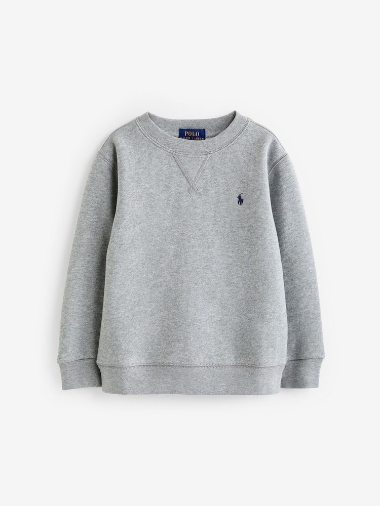 Polo Ralph Lauren Grey Boys Logo Sweatshirt - Image 2 of 2