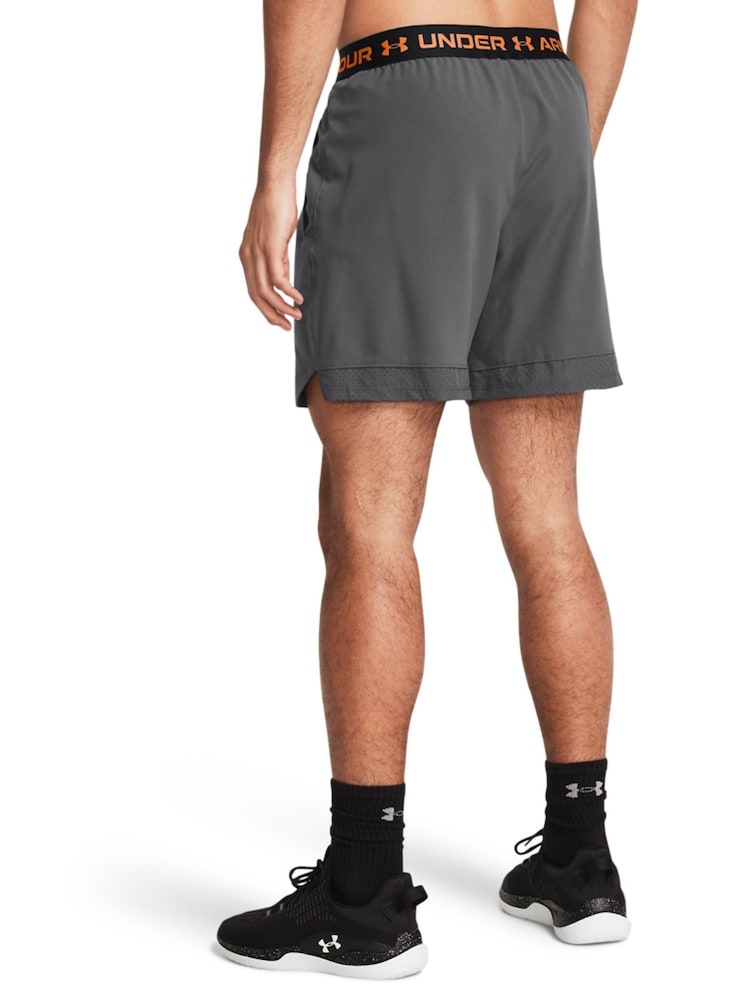 Under Armour Grey Ground Vanish Shorts - Image 2 of 4 Under Armour Grey Ground Vanish Shorts - Image 2 of 4