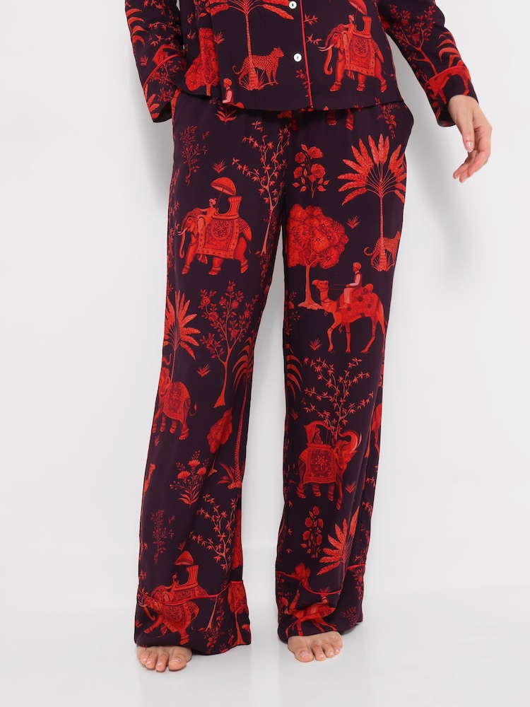 Joe Browns Boutique Exotic Boho Print Pyjama Bottoms - Image 1 of 5