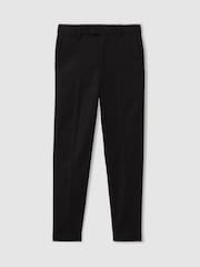 Reiss Black Eastbury 13-14 yrs Slim Fit Chinos - Image 1 of 4