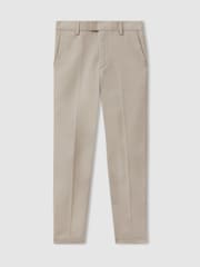 Reiss Stone Eastbury 13-14 yrs Slim Fit Chinos - Image 1 of 3