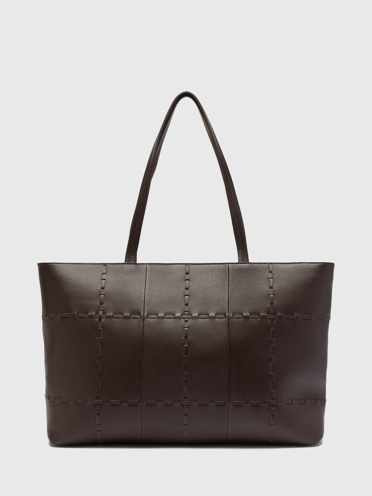 Whistles Whipstitch Tote Bag - Obraz 2 z 5