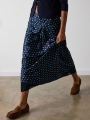 Whistles Diamond Geo Twist Midi Skirt - Obrázek 2 z 5