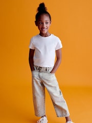 White Boxy T-Shirt (3-16yrs) - Image 2 of 7
