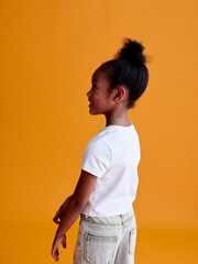 White Boxy T-Shirt (3-16yrs) - Image 3 of 7