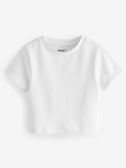 White Boxy T-Shirt (3-16yrs) - Image 5 of 7