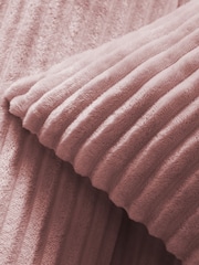 Jumbo Cord Silentnight Pink Duvet Cover And Pillowcase Set - Image 3 of 4