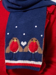 Joe Browns Blue Winter Nights Robin Scarf - Image 3 of 4