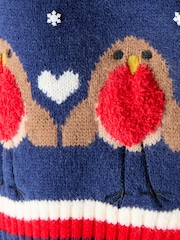 Joe Browns Blue Winter Nights Robin Scarf - Image 4 of 4