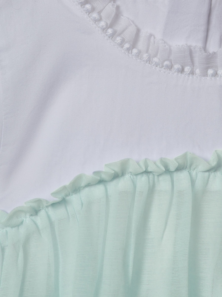 Vestido de tul con efecto sombreado Coco de Reiss - Imagen 4 de 4