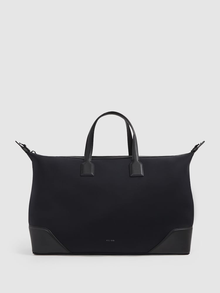Reiss Dark Navy Elliot Neoprene Holdall - Image 1 of 6
