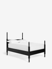 Rockett St George Black Solid Wood Bobbin Bed - Image 5 of 5