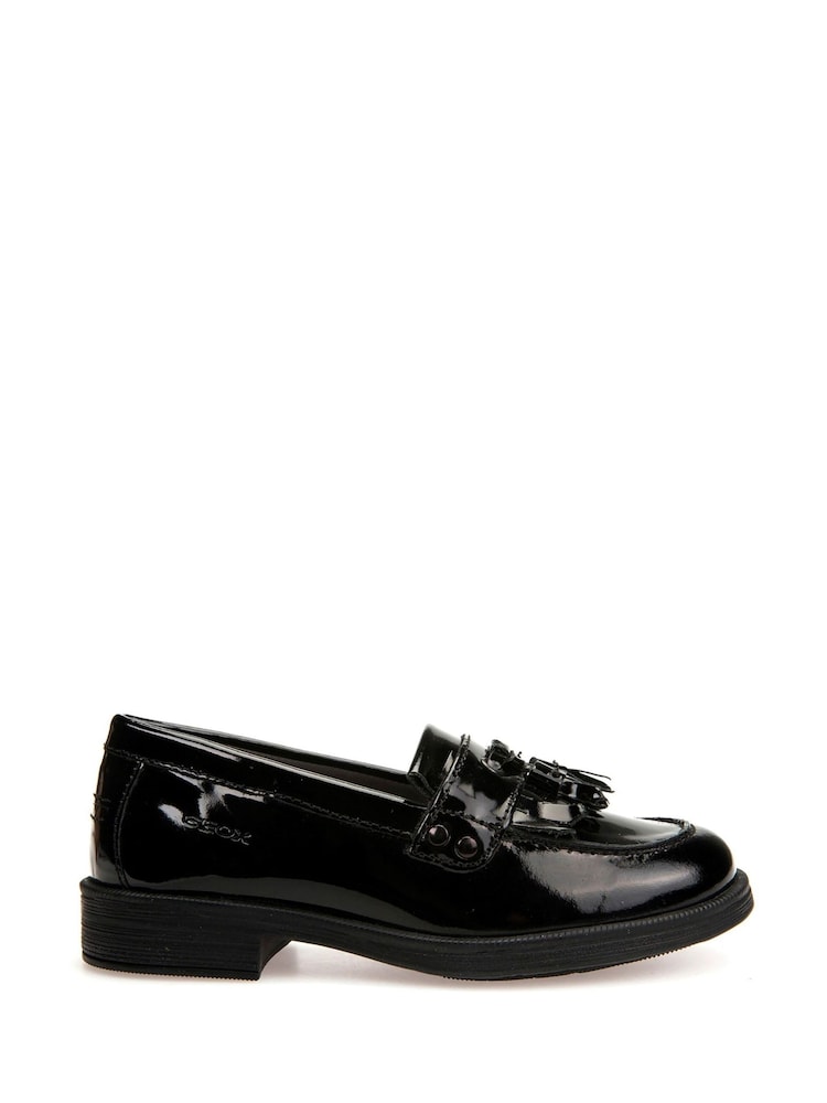 Geox Junior Girl's Agata Black Shoes - Image 1 of 4