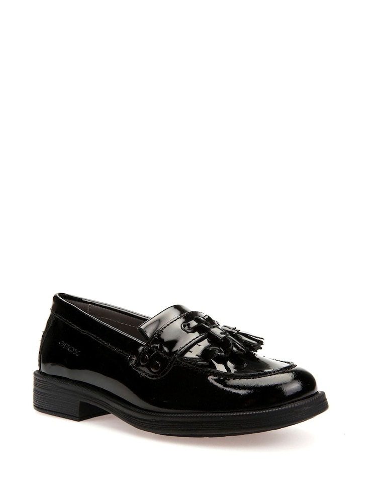 Geox Junior Girl's Agata Black Shoes - Image 2 of 4