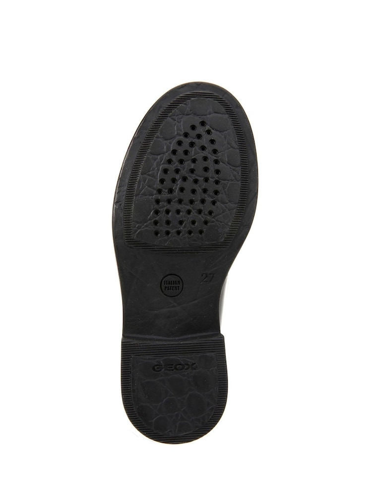 Geox Junior Girl's Agata Black Shoes - Image 4 of 4