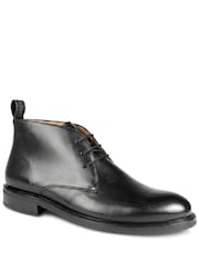 Jones Bootmaker Black Deacon Suede Chukka Boots - Image 3 of 6