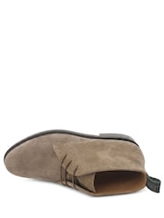 Jones Bootmaker Taupe Suede Deacon Suede Chukka Boots - Image 5 of 6