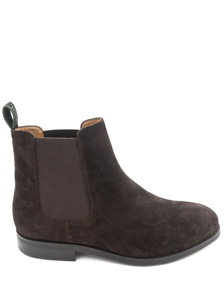 Jones Bootmaker Dark Brown Leather DeakinWide Leather Chelsea Boots - Image 2 of 6 Jones Bootmaker Dark Brown Leather DeakinWide Leather Chelsea Boots - Image 2 of 6