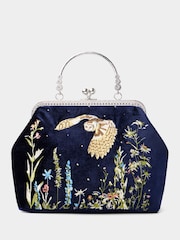 Joe Browns Blue Owl Clutch Bag - Image 3 of 4
